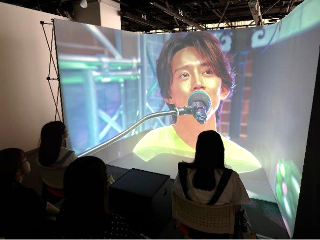 「地名しりとり ～旅人ながつの愛知クリアをお祝いする会～」でブラザーの協力を得て「パノラマプロジェクタールーム」を設置