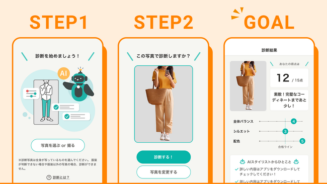 ダサいかどうかがすぐにわかる！?ファッション相談アプリ「coordimate」のAI診断機能がレディースファッションへの対応を開始