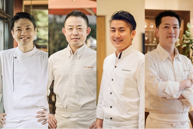 【ひらまつレストラン】4都市のイタリア料理店から料理長が集結。特別ディナーイベント