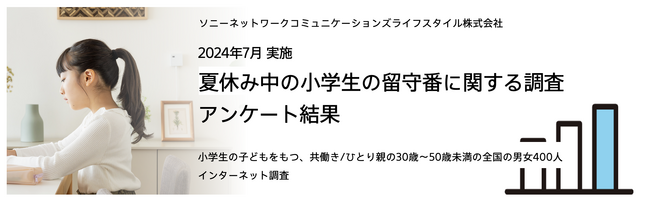 小学生の夏休み問題の実態調査！約8割が子どもだけでの留守番に不安と回答。約4割が対策せず