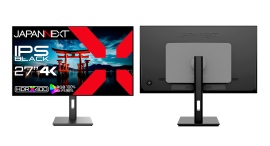 JAPANNEXTが27インチ IPS BLACKパネル採用 4辺フレームレスデザインの4K液晶モニターを44,980円で8月2日(金)に発売 JAPANNEXTが27インチ IPS BLACKパネル採用 4辺フレームレスデザインの4K液晶モニターを44,980円で8月2日(金)に発売