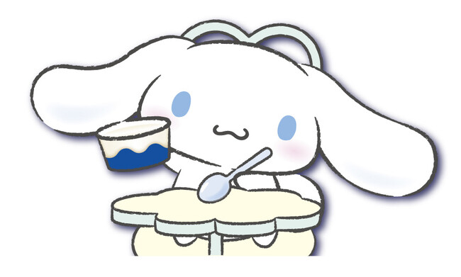 大人気キャラクターシナモロールと夢の初コラボが決定！「乳酸菌が生きているフローズンヨーグルト」限定パッケージが登場