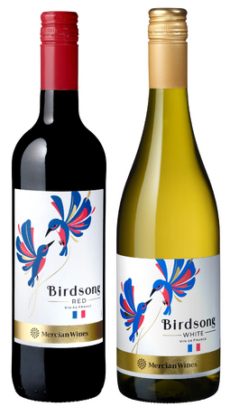 「Mercian　Wines（メルシャン・ワインズ）　バードソング　レッド／ホワイト」 ９月17日（火）新発売
