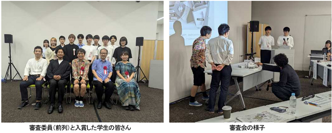 第11回 ＰＯＬＵＳ‐ポラス‐学生・建築デザインコンペティション 二次審査会 受賞者決定！ 最優秀賞『原子たちのための家』 優秀賞『自動記述的なカタチの重なり』