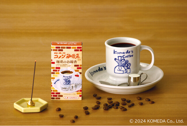 「コメダ珈琲店」コラボ線香が売上1万個突破!