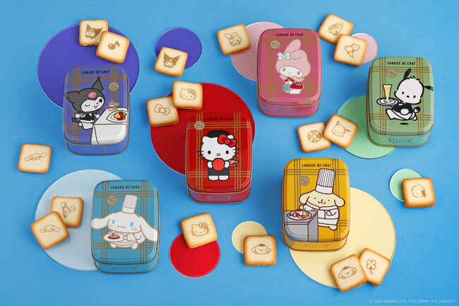 資生堂パーラーがサンリオキャラクターズとコラボレーション！全6種のラインナップを9月1日より数量限定で販売
