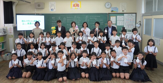 今年で11年目！「キレイキレイのまち 坂出」プロジェクト、香川県坂出市の全ての市立小学校で衛生授業を開催
