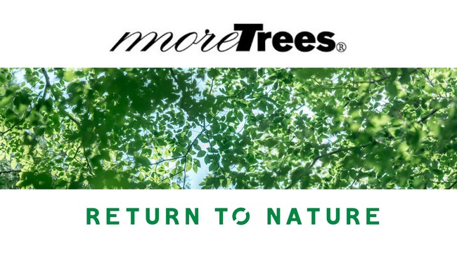 循環葬(R)︎「RETURN TO NATURE」が森林保全団体「more trees」を通して日本全国の森を育む活動をスタート