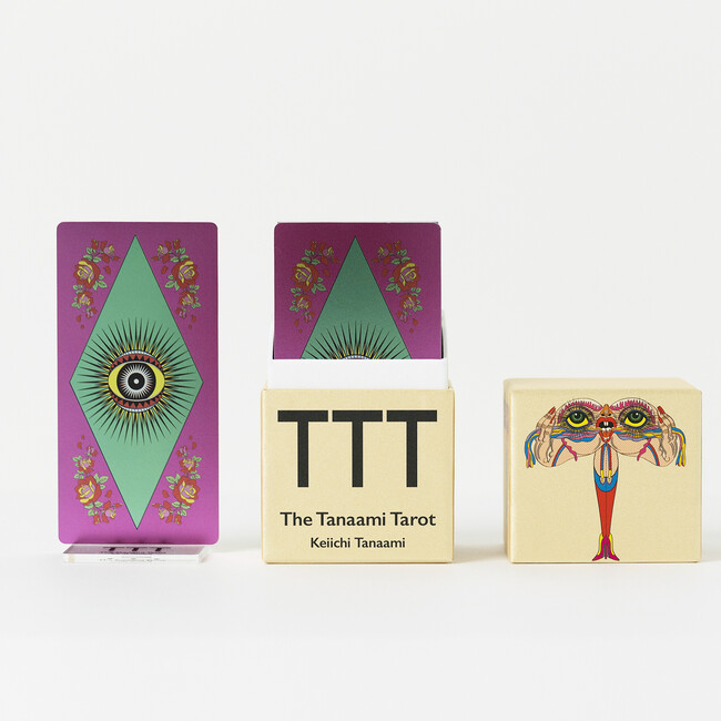 田名網敬一のオリジナルタロット「TTT -The Tanaami Tarot-」、集英社マンガアートヘリテージから発売
