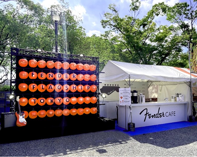 代々木公園で開催された「第3回 ふるさと応援祭」にてFender Flagship Tokyo スペシャルポップアップを出展