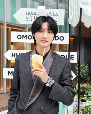 桜田通が来場 HUBLOT LOVES SUMMER「ウブロ表参道ブティック」イベント