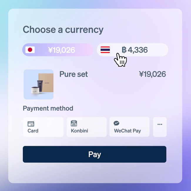 Stripe、現地通貨に対応しビジネスの国際展開を容易にするAdaptive Pricing (自動通貨換算) の提供を開始