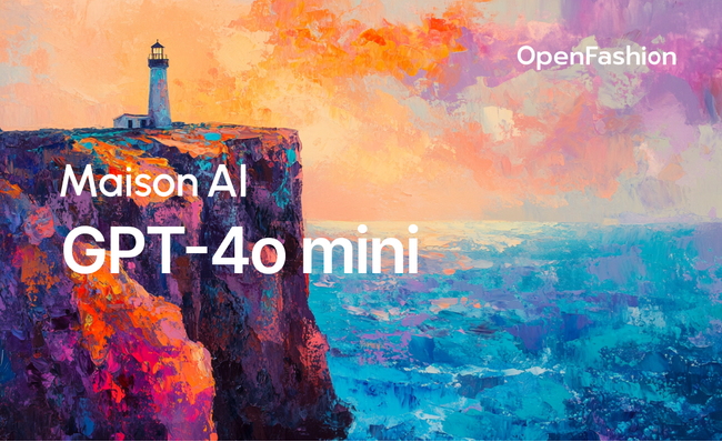 最新のChatGPT-4o miniを新たに搭載！ファッション業界向け生成AIツール「Maison AI」が更に便利に。