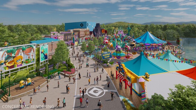 ユニバーサル・スタジオ・シンガポールが、イルミネーションのミニオン・ランド（2025年オープン予定）の最新情報を発表