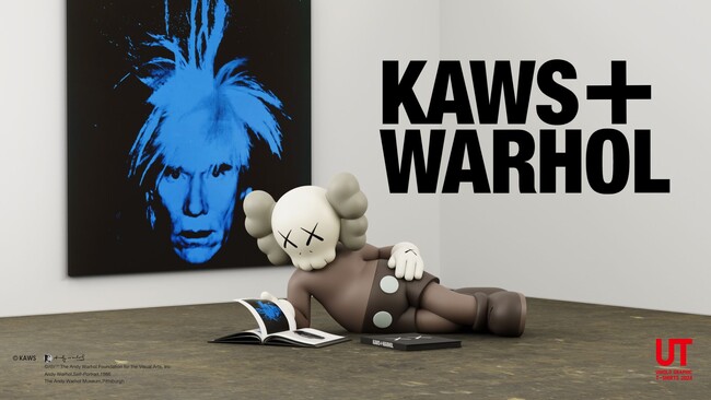 KAWSとアンディ・ウォーホル、現代を代表する2人の“誰も見たことがない”コラボが実現。 KAWS + Warhol UTコレクションとアートブックが登場