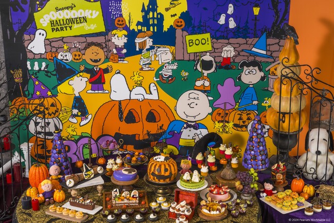 【ヒルトン広島】PEANUTS (ピーナッツ) とのコラボレーションスイーツビュッフェ第2弾『SNOOPY's Spoooooky Halloween Party』