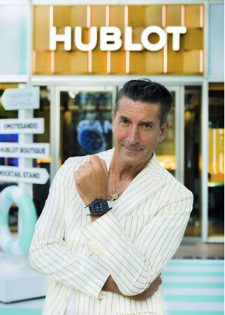 パンツェッタ・ジローラモが来場 HUBLOT LOVES SUMMER「ウブロ表参道ブティック」イベント