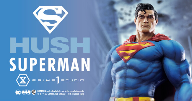 DCコミックス『バットマン：ハッシュ』より、スーパーマンの1/4スケールスタチューが予約受付開始