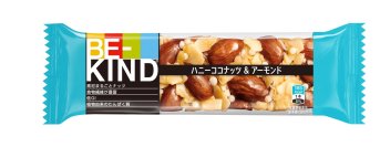 ココナッツのシャリシャリ食感とハニーの自然な甘さ(＊1)のぜいたくな味わい
「BE-KIND(R) ハニーココナッツ＆アーモンド」新発売！