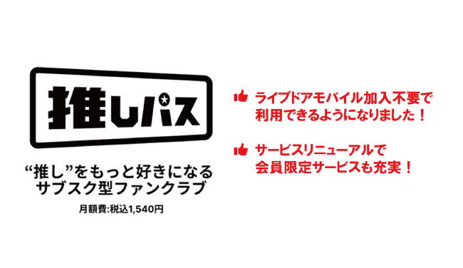大型K-POPイベントの複数開催を機に「推しパス」を単体サービスへ移行