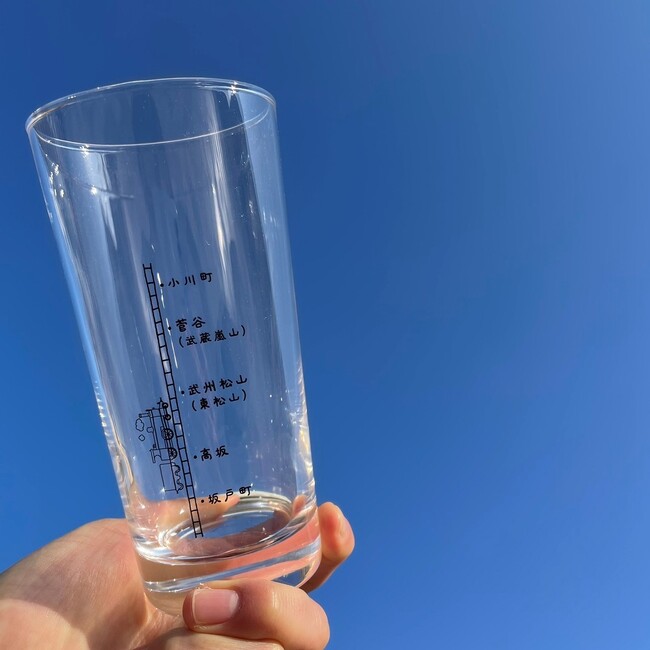 東武東上線オリジナル沿線グラス第2弾を発売