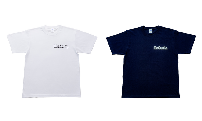 東京発のカルチャー動画メディア「McGuffin」胸元にワンポイントロゴをあしらった新作Tシャツ「One Point Tee」【2色展開】の販売を開始