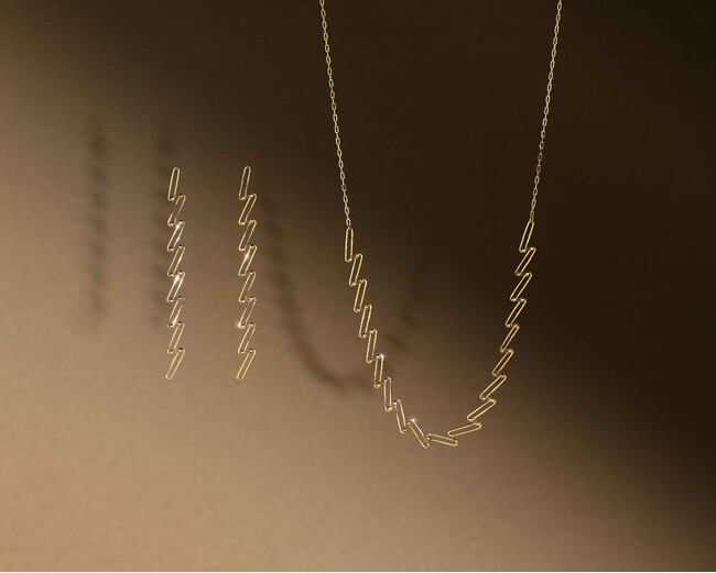 【 Kengo Kuma + MA,YU 】から “kazenoha（風の葉）” 新作ジュエリー登場