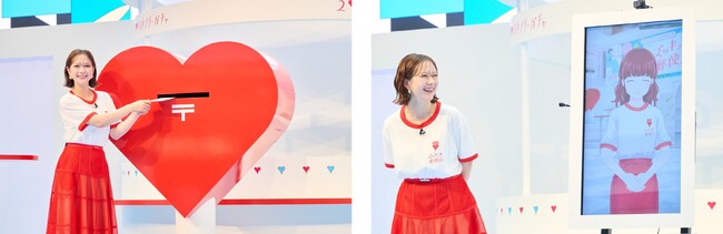 村重杏奈さんの推し活の極意は「想いをしっかりカタチにする！」大好きなパパとの思い出を交えた感謝のお手紙を披露し、郵便局初の試みである“アバター接客”を通して、手紙文化の楽しさを伝える