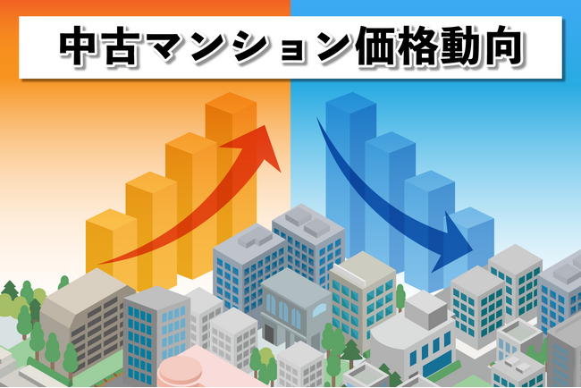 中古マンション価格動向　2024年4～6月大阪市で前期比約10％の価格上昇