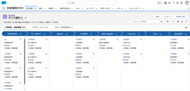   世界有数のエンタープライズクラウドマーケットプレイスであるSalesforce AppExchange上で、医療機関向けシステム「Medical Relation Management」を発表 
