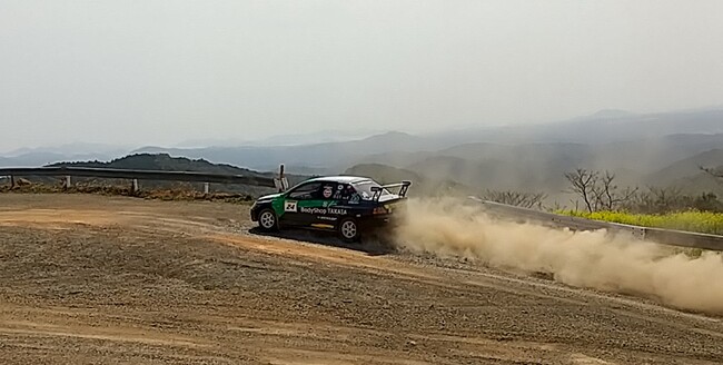 【JAF山口】迫力の走行を身近に体感!モータースポーツダートトライアル見学会開催