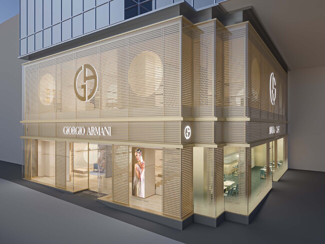 【ジョルジオ アルマーニ】ジョルジオ アルマーニ 表参道店がこの秋オープン―日本初上陸のアルマーニ / カフェも登場―