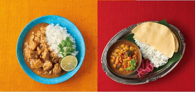レトルトカレーシリーズに新フレーバー2種登場！「カシューナッツの食感に ココナッツミルク香るマッサマンカレー」「ムングダールと野菜を煮込んだ とろっと仕立てのサンバル」