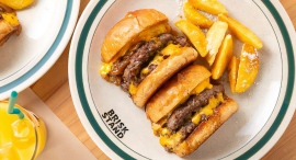 大阪初進出！ハンバーガーショップ「BRISK STAND」が9/6にオープン