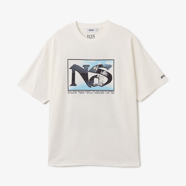 atmos Apparelがヒップホップ界のレジェンド『NAS』とのコラボレーションTシャツを発売