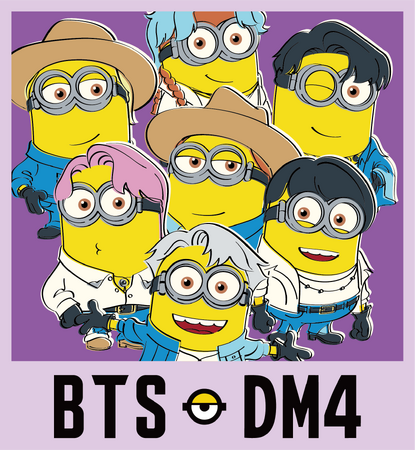 「BTS X DM4(『怪盗グルーのミニオン超変身』)」のPOPUPを開催！ (8/23～9/1)