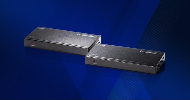 4K/60Hz HDMI信号をLANケーブル1本で長距離延長できるHDMIエクステンダーを発売