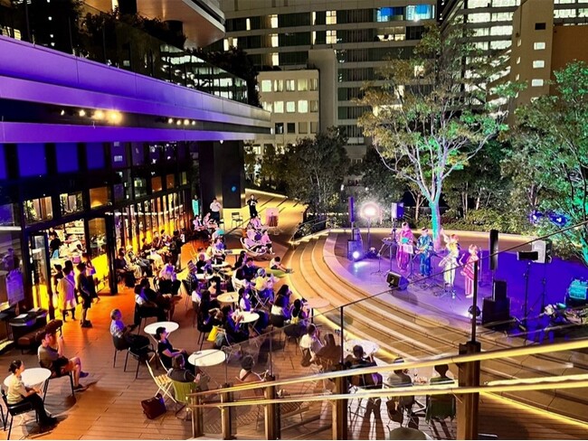 竹芝地区における公共空間を活用した地域交流イベント第9回竹芝夏ふぇす2024「～TAKESHIBA Seaside Music&Dining～」を開催