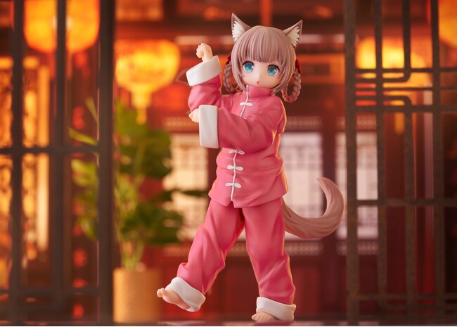 Palette うちのねこが女の子でかわいい おきがえコレクション　ニャンフーきなこ