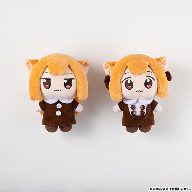 『うめともものふつうの暮らし』より、ぬいぐるみが登場。「ホビージャパンオンラインショップ」「あみあみ」限定で予約受付中。