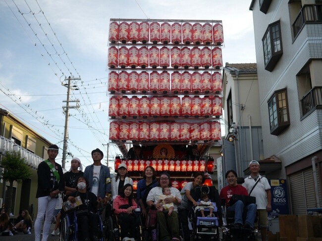 車いすユーザーのだんじり見物ツアーを開催します