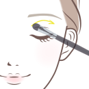 アイシャドウブラシ使い方 アイシャドウブラシ使い方