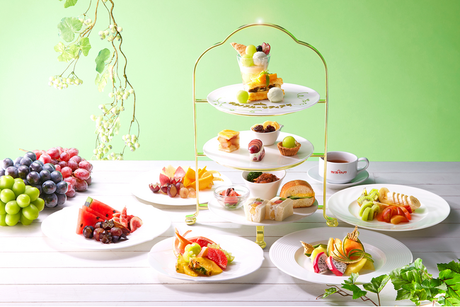 【タカノフルーツパーラー】ぶどうが主役の120分、9月のタカノフルーツティアラ「Grape Harvest Festival」
