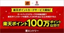楽天ポイント100万ポイント山分けキャンペーン 楽天ポイント100万ポイント山分けキャンペーン
