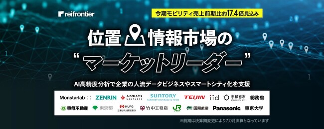 AI位置情報のレイ・フロンティア、株式投資型クラウドファンディングを申込期間は9月3日まで延長、オンライン説明会追加開催決定！