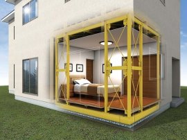 一部屋を耐震補強 一部屋を耐震補強