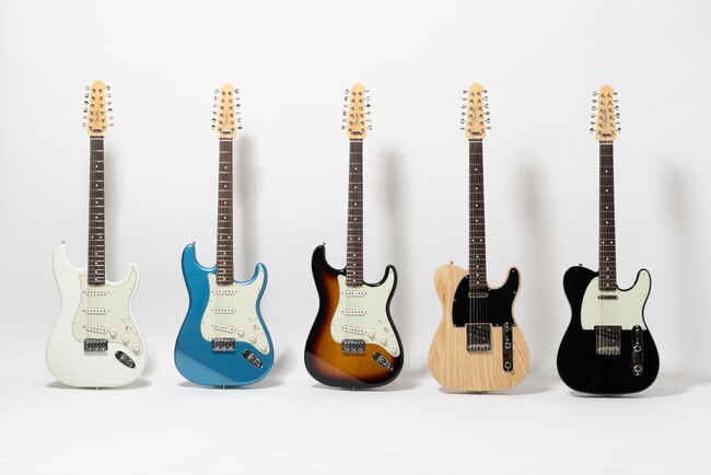 Fender(R)︎より日本製12弦ギターモデル『Made in Japan Limited Telecaster(R)︎ XII / Stratocaster(R)︎ XII』8月21日(水)より販売開始