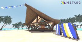 メタバース「BEACH BAR」1 メタバース「BEACH BAR」1