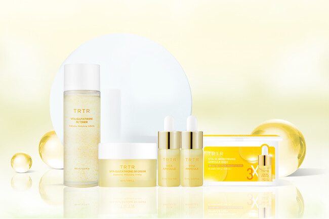 大人気コスメブランド『TIRTIR』より、プレミアムスキンケアブランド『TRTR』が誕生！8月31日（土）より「VITA-GLUTATHIONE 3X LINE」が新発売