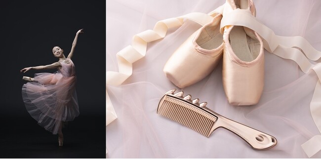 K-BALLET TOKYOの岩井優花が、「LOVECHROME(ラブクロム)」のブランドコンセプト「本来の美しさ」を華やかに体現。新商品「K24GPスカルプカッサ ローズゴールド」発売決定。